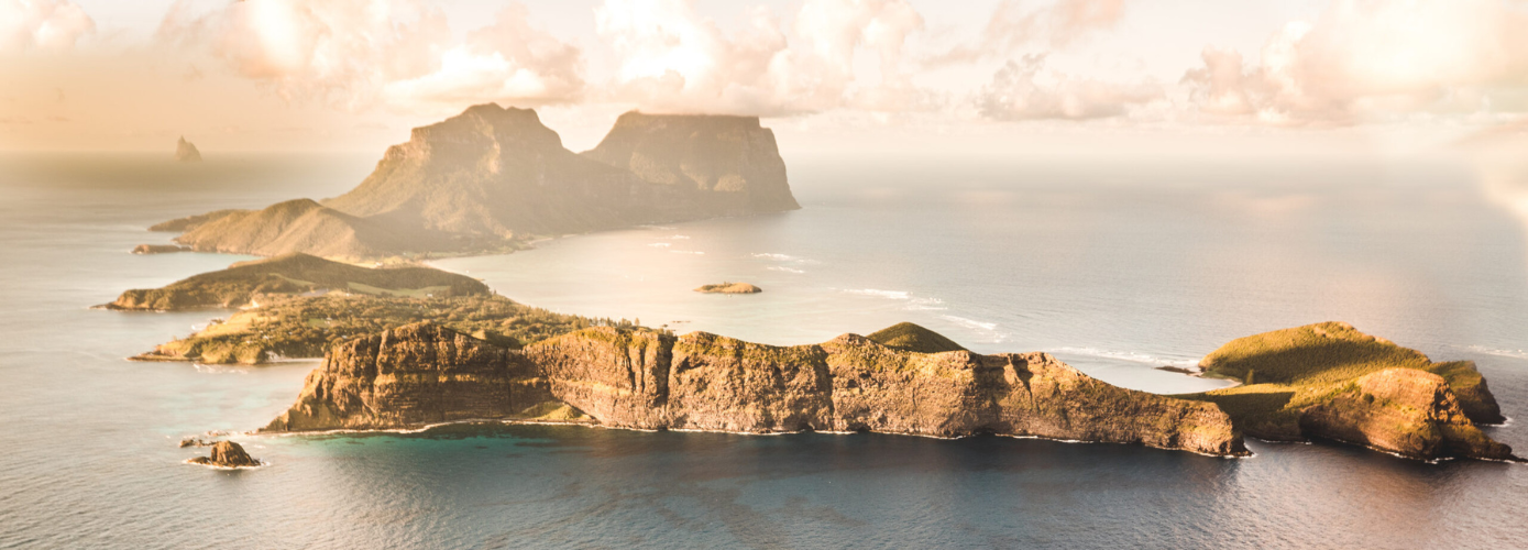 Lord Howe Island's secluded nature offers peace and privacy for couples planning a luxury honeymoon in Australia. Image Credit: lordhowisland.info
