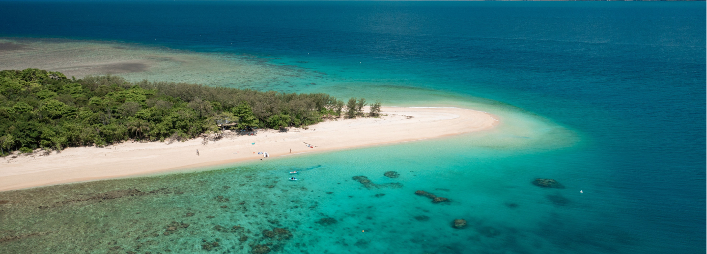 The natural playground of the Frankland Islands in Australia is a quieter alternative to the main diving areas of the Great Barrier Reef | Image Credit Tourism Australia